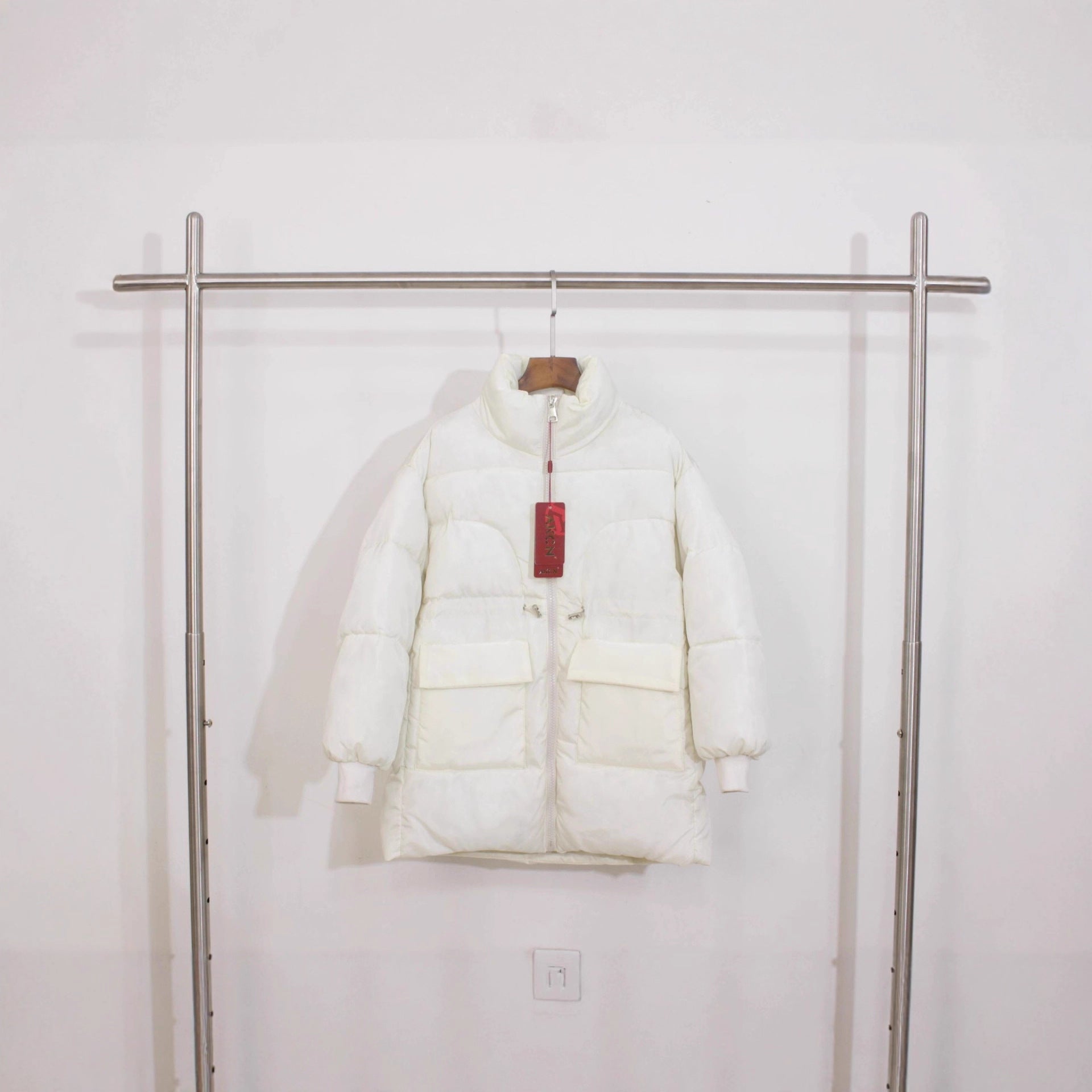 Loose Clothes Cotton-padded Clothes Women's Mid-length