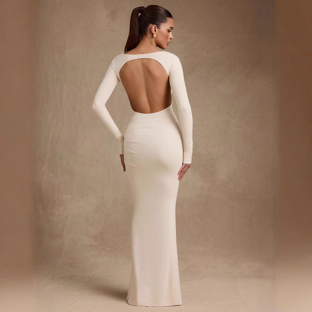 Abito aderente lungo