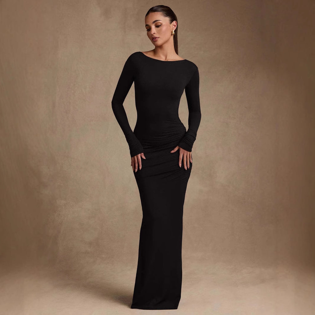 Abito aderente lungo