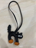 Ciondolo Mini Gatto in Pelle PU